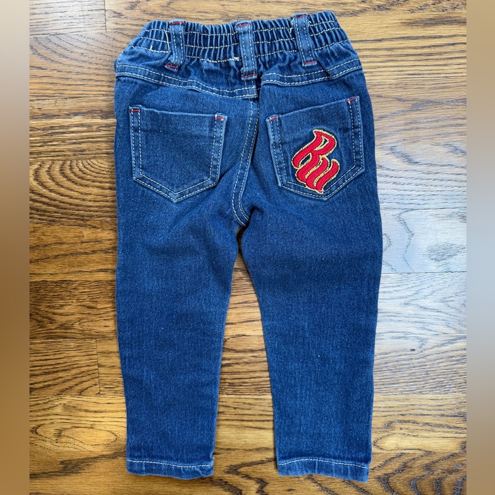 Rocawear Kids Toddler Cotton, Polyester, Spandex Denim Jeans 18 Months